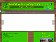 Tablet Screenshot of grandvalleycampground.com